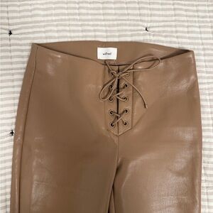 Aritzia leather pants